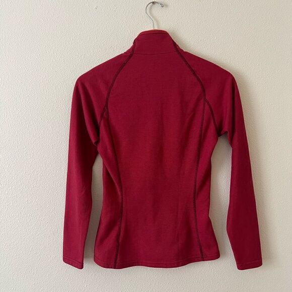 patagonia women's exclusive of trim quarter zip pullover - Picture 7 of 8